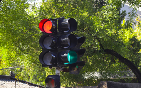 GreenRedYellow Bicycle LED светофор модулу