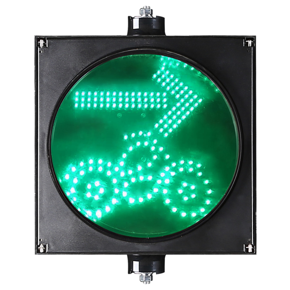 Бир бирдик Жашыл жебе+Жашыл мотор LED светофор