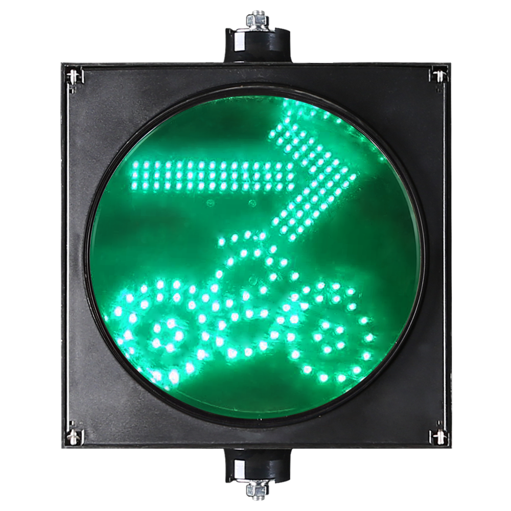 Бир бирдик Жашыл жебе+Жашыл мотор LED светофор