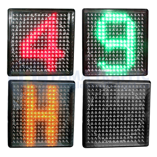 300мм чекиттик матрицалык артка эсептөө таймери