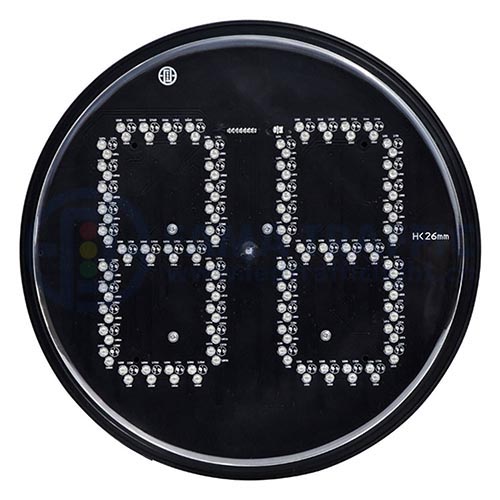 300мм LED светофор модулунун объективсиз артка эсептөө таймери
