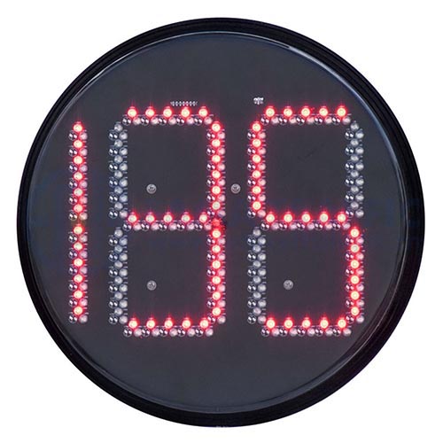 300мм эки жарым сандуу Би-түстүү LED Countdown метр