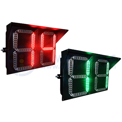 800x600mm Би-түстүү эки сандуу LED Countdown Timer PC корпусу