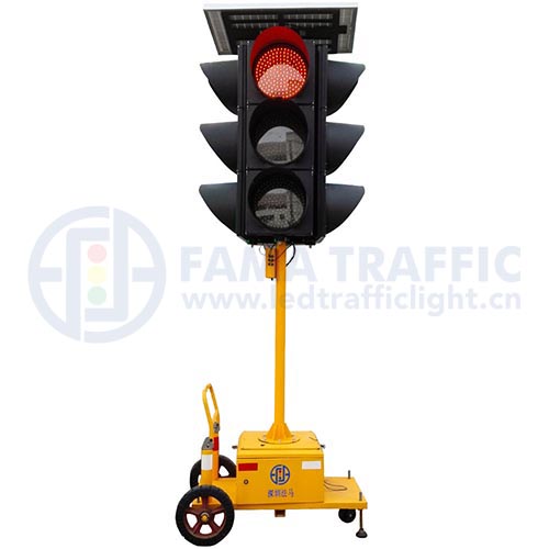 3m Бийиктиги Moveable төрт тараптуу LED Күн светофор