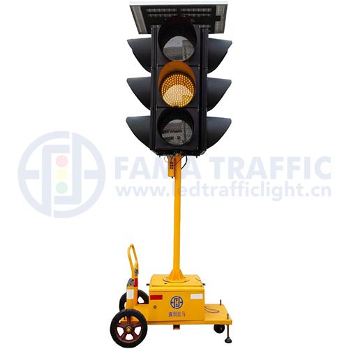 3m Бийиктиги Moveable төрт тараптуу LED Күн светофор
