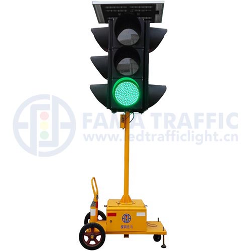 3m Бийиктиги Moveable төрт тараптуу LED Күн светофор