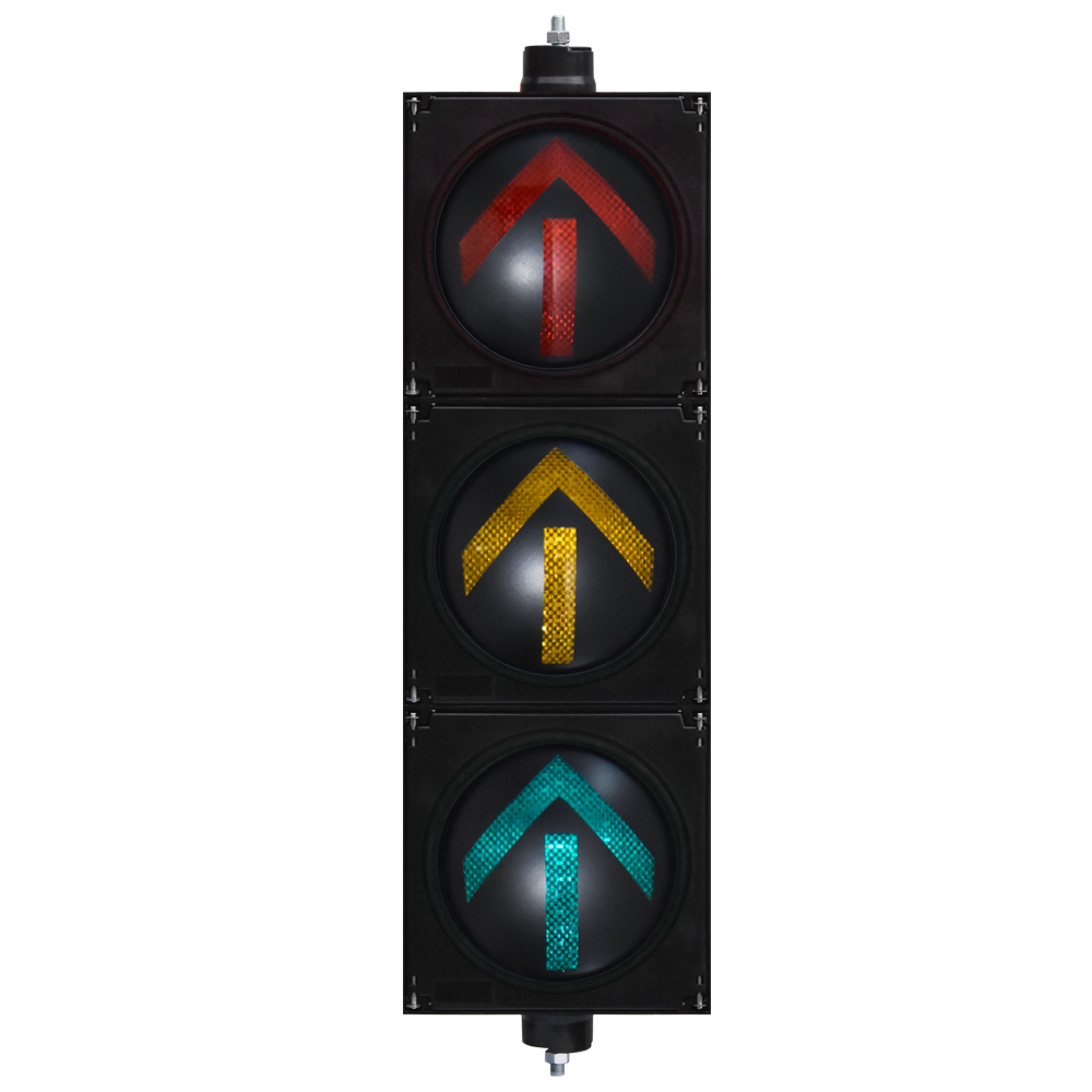 Жогорку Флюс Кызыл/Сары/Жашыл Жебе Светофор