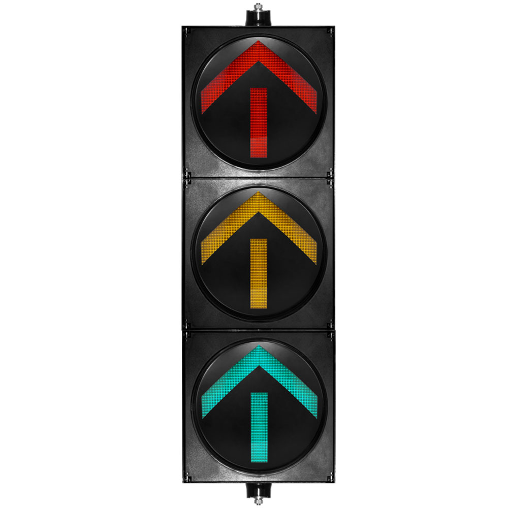 Жогорку Флюс Кызыл/Сары/Жашыл Жебе Светофор