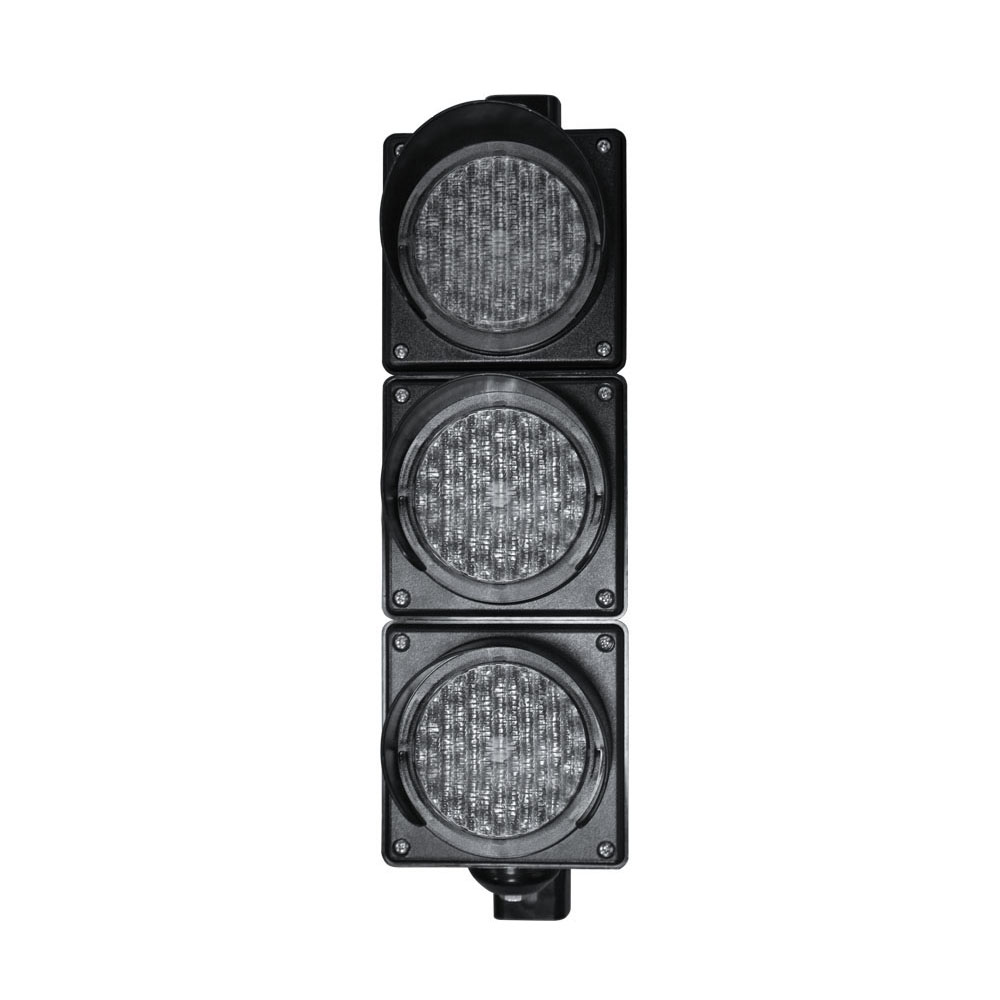 Аз кубаттуулуктагы кызыл/сары/жашыл толук шарлуу светофор