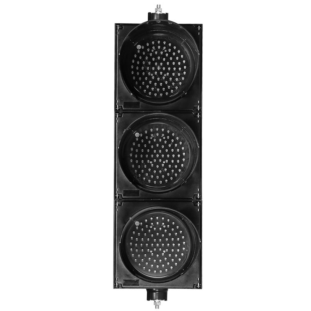 Аз кубаттуулуктагы кызыл/сары/жашыл толук шарлуу светофор