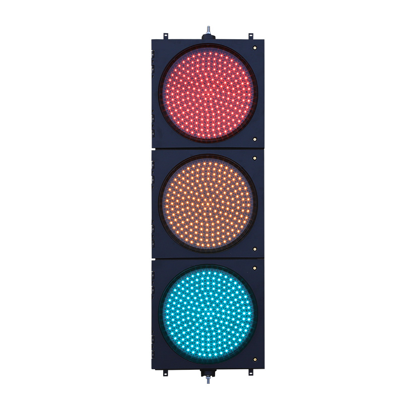 Аз кубаттуулуктагы кызыл/сары/жашыл толук шарлуу светофор