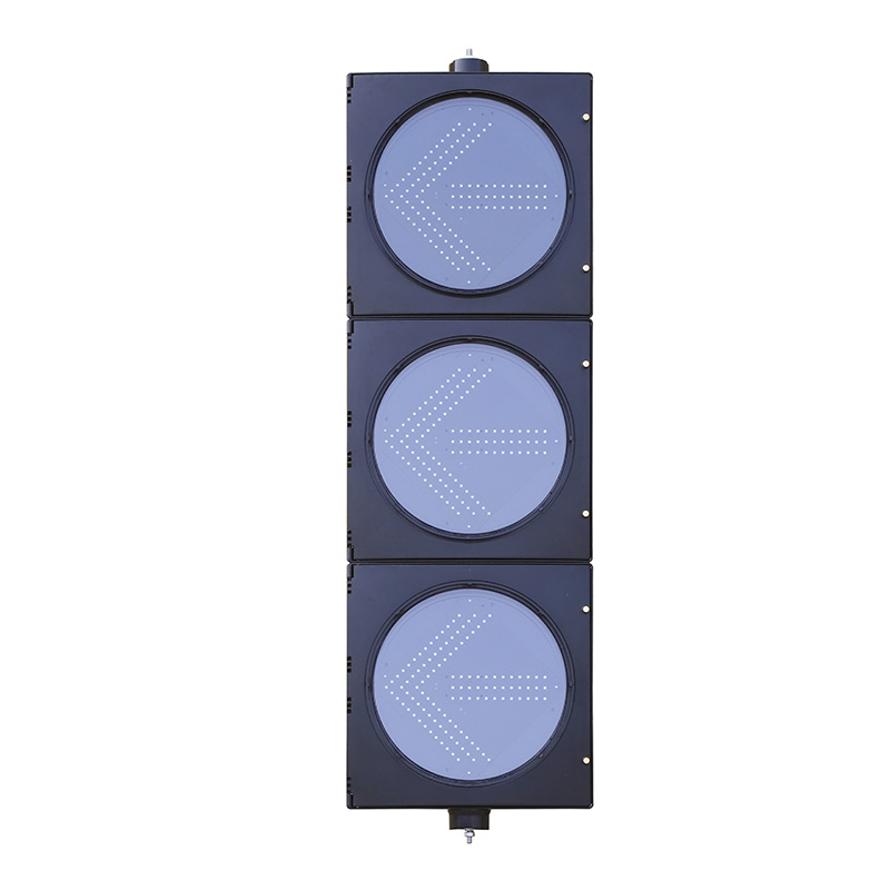 Аз кубаттуулуктагы кызыл/сары/жашыл жебелүү светофор