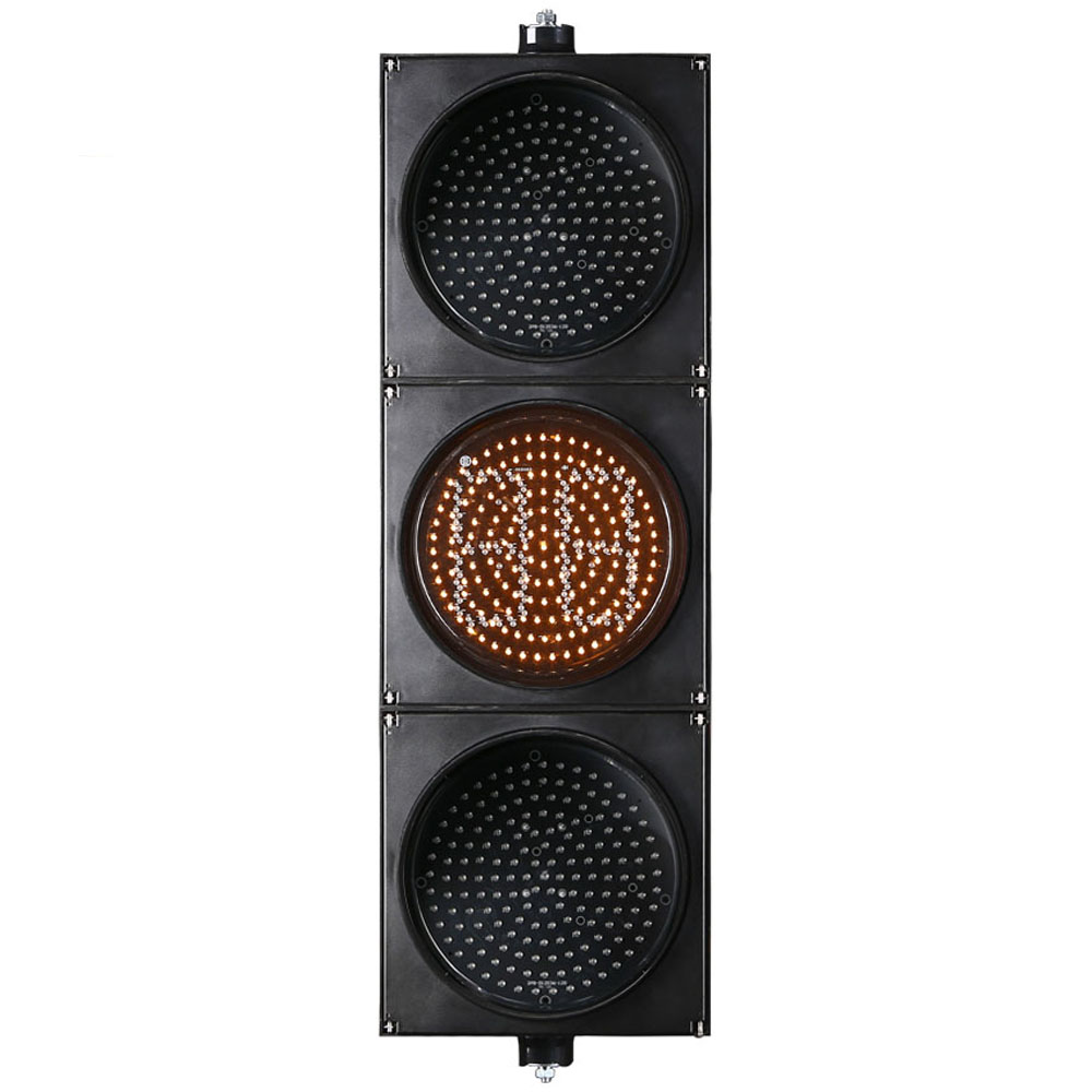 Артка саноо таймери бар аз кубаттуулуктагы кызыл/сары/жашыл толук шарлуу светофор