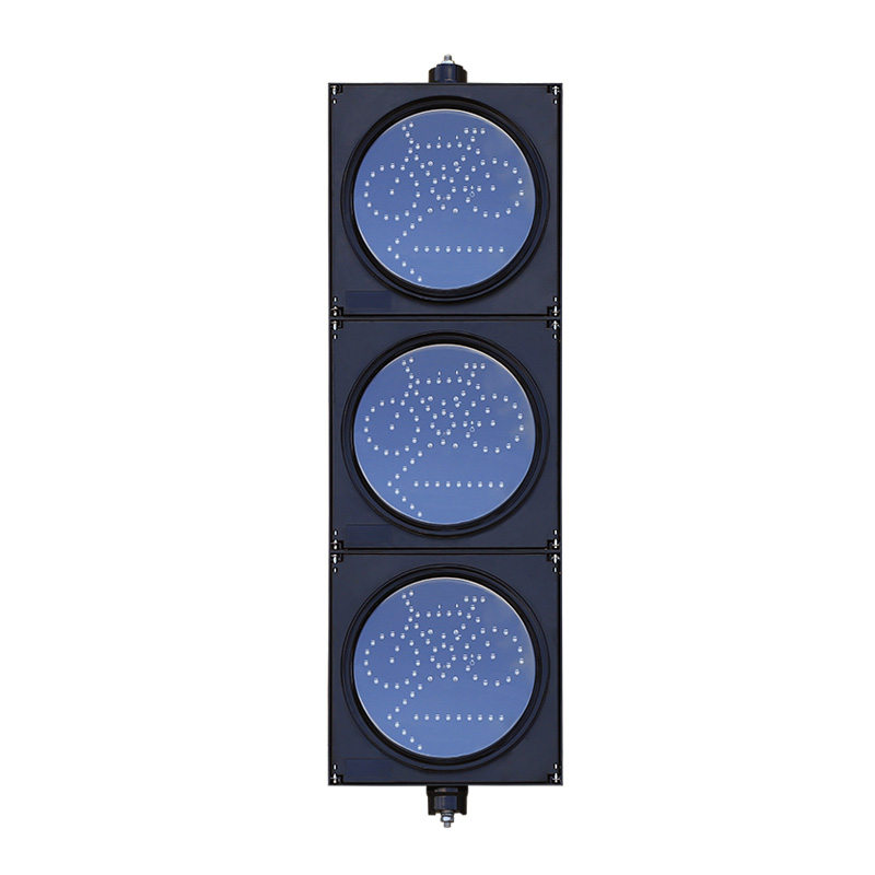 Аз кубаттуулуктагы велосипед жана жебе светофор