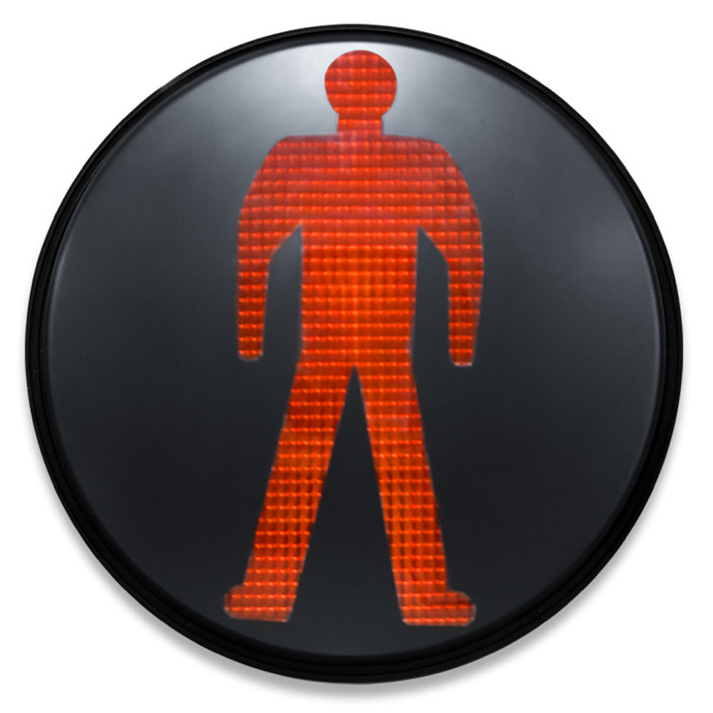 Жогорку агымдын жөө жүргүнчүлөр үчүн светофор модулу