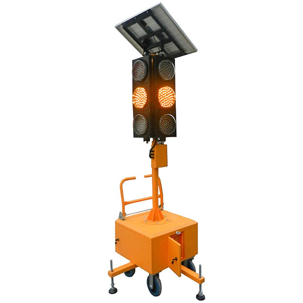 Күн энергиясы менен иштеген мобилдик интегралдык светофор