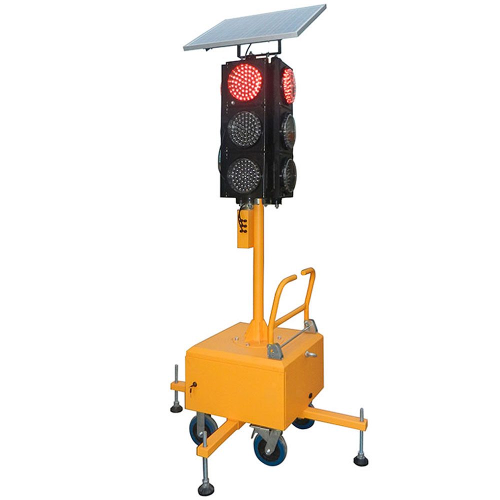 Күн энергиясы менен иштеген мобилдик интегралдык светофор