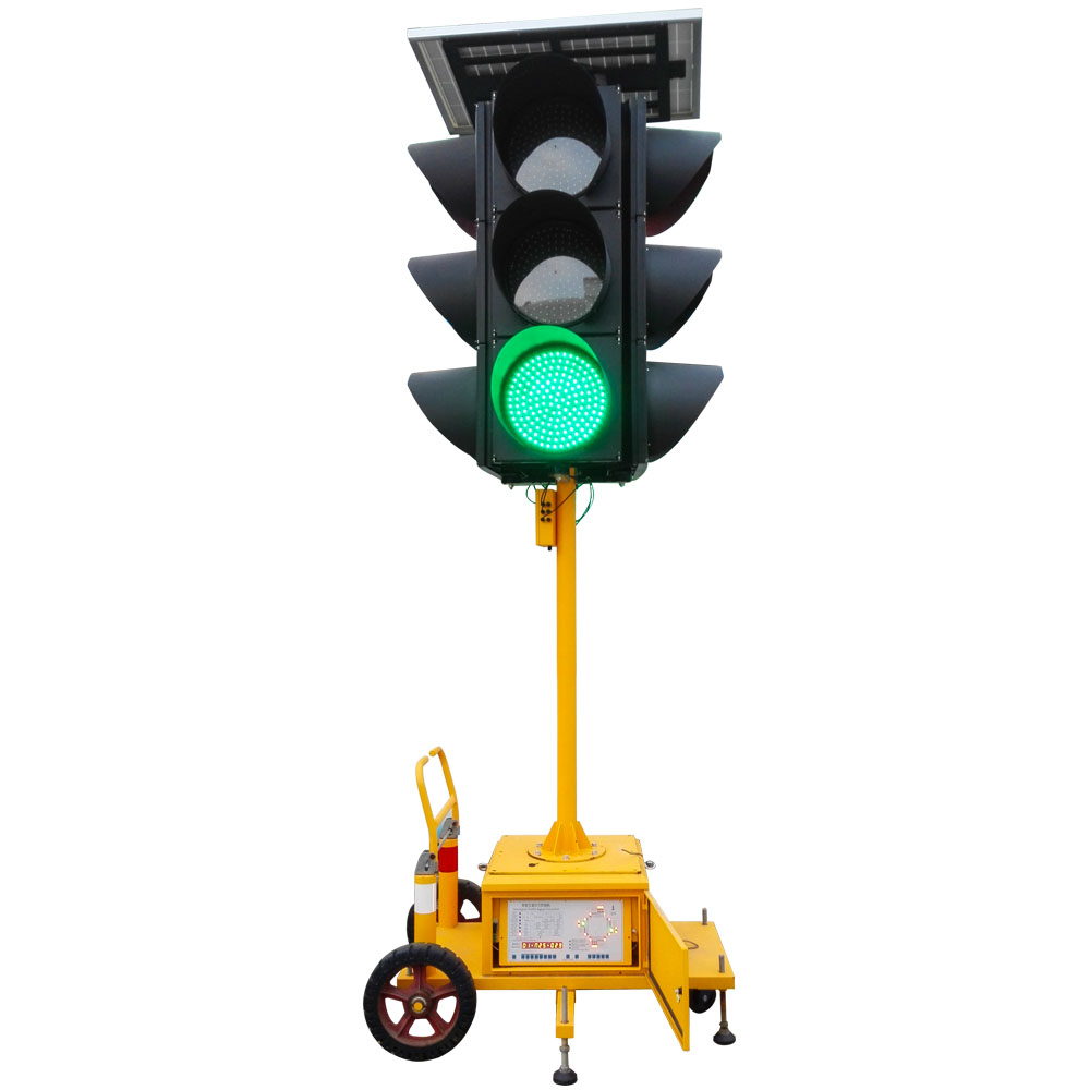 Күн энергиясы менен иштеген мобилдик интегралдык светофор