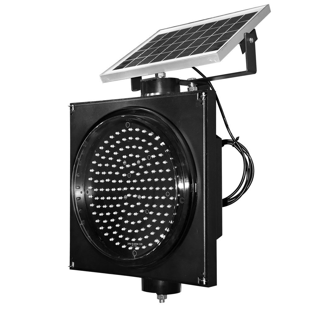 Күн энергиясы менен иштеген сары жаркылдаган жарык