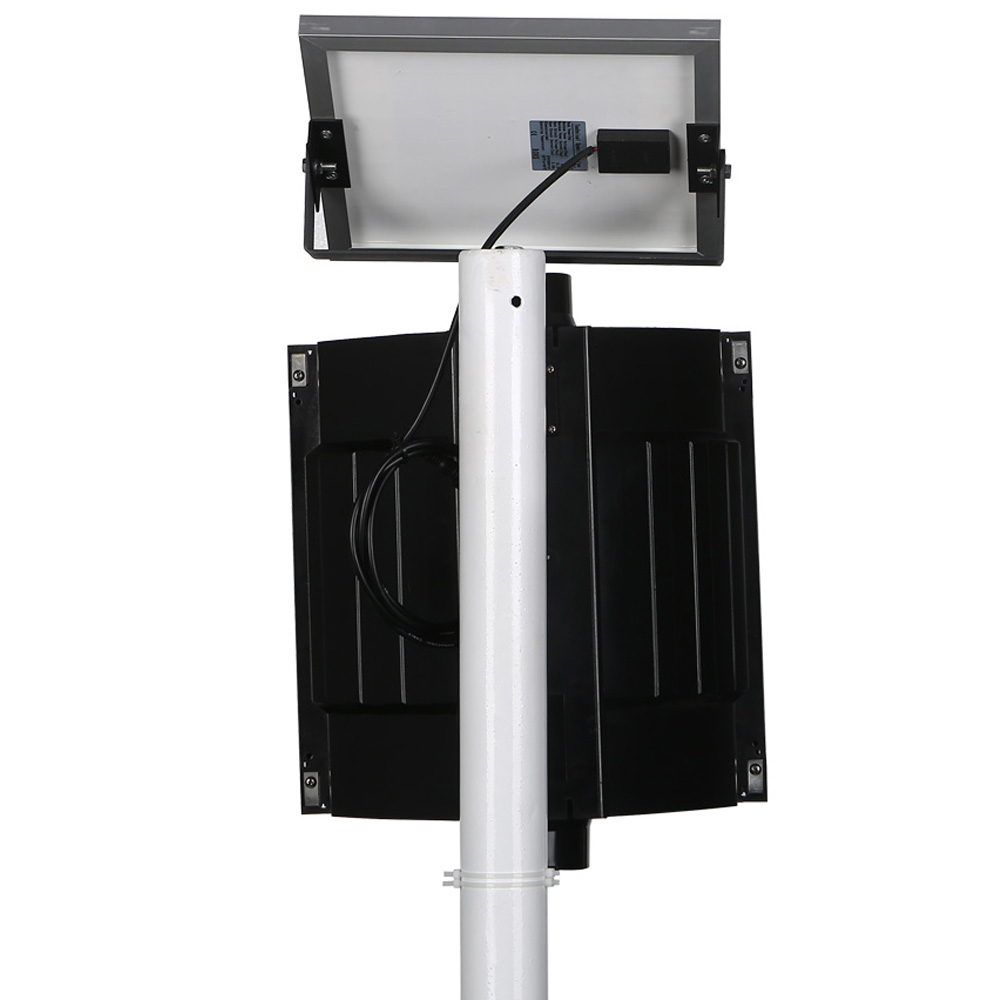 Күн энергиясы менен иштеген сары жаркылдаган жарык