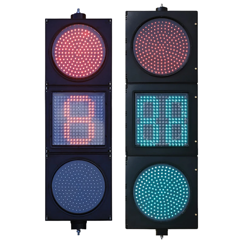 Төмөнкү кубаттуулуктагы Кызыл/Сары/Жашыл Толук Шар светофор, матрицанын кайра саны менен