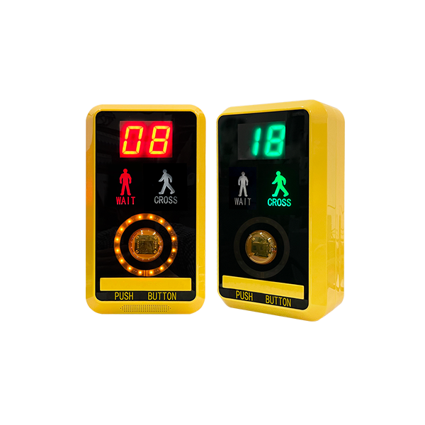 Индукциялык типтеги жөө жүргүнчүлөр өтмөгүн басуу баскычы