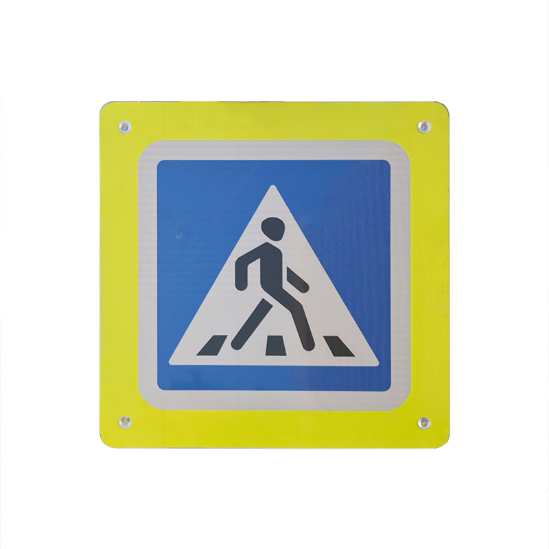 Жөө жүргүнчүлөр үчүн ички жарык берүүчү жол белгилери