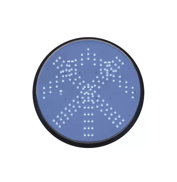 Аз кубаттуулуктагы Кызыл Крест жана Жашыл Жебе светофорунун модулу